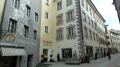 Facade in winkelstraat Bruneck